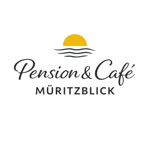 logo für pension & café müritzblick